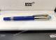 2021 Copy Mont blanc Starwalker Silver Blue Rollerball Pen - Blue Dome (2)_th.jpg